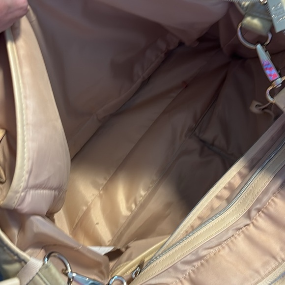Beis Tan Leather Diaper Bag - Picture 11 of 11